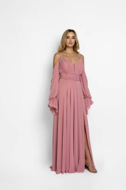 rochie roz domnisoara de onoare