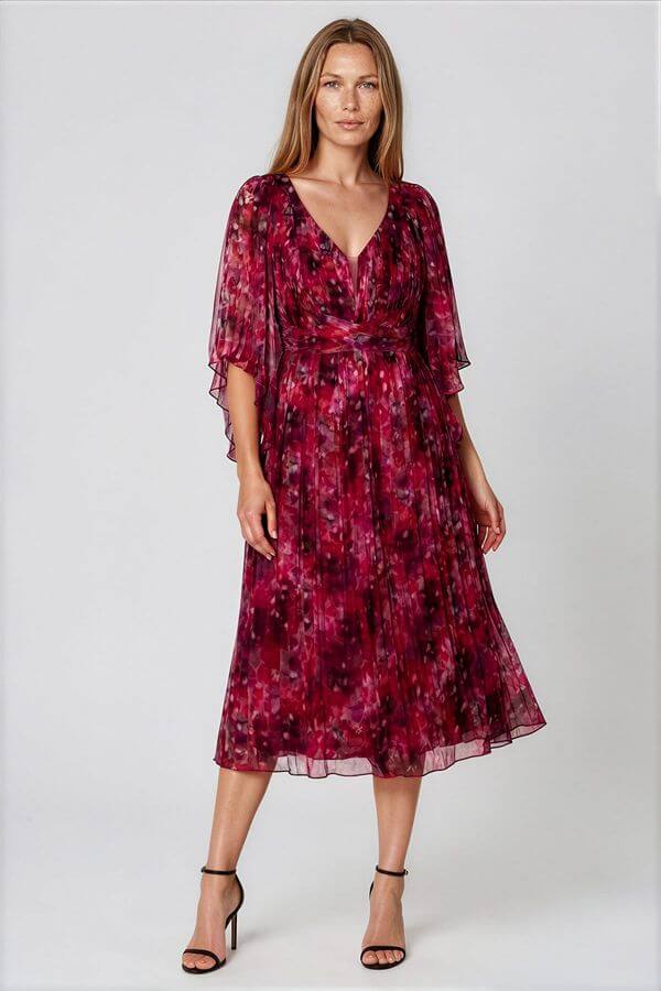 rochie de nuntă ciclam matase naturala rochie de nuntă ciclam matase naturala